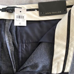 Ann Taylor Flare Leg Tweed Pants